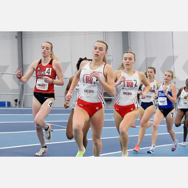 Women runners in a race