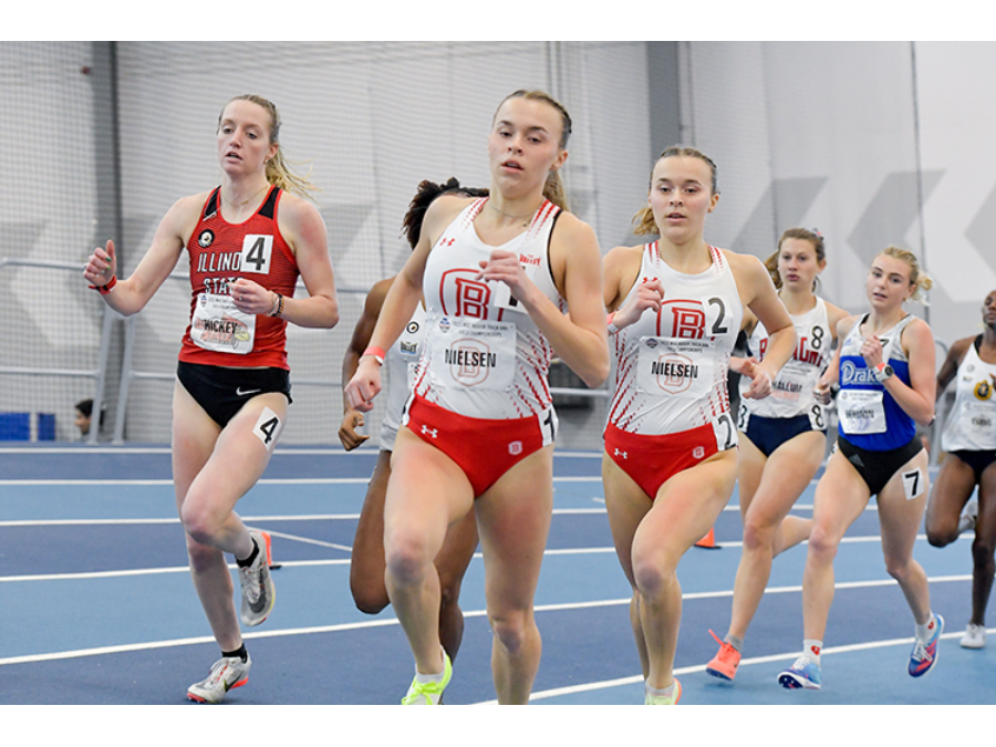 Women runners in a race